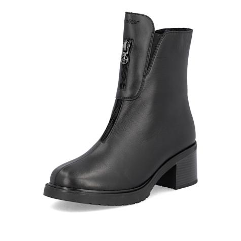 Dámska členková obuv RIEKER Y5255-00 čierna W5