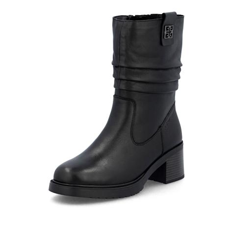 Dámska členková obuv RIEKER Y5257-00 čierna W5