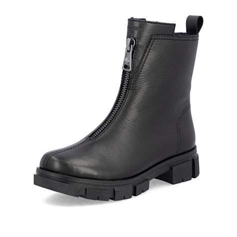 Dámska členková obuv RIEKER Y7158-00 čierna W5