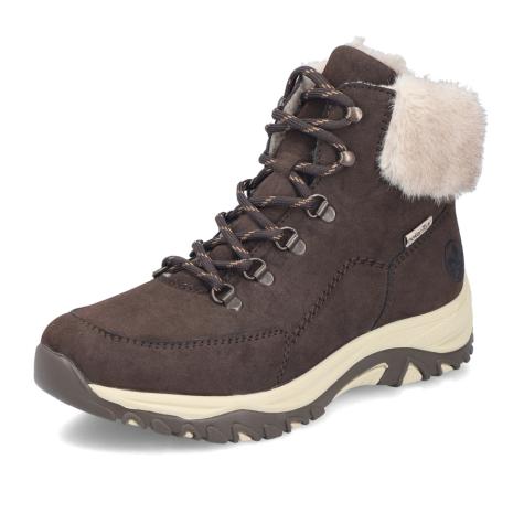 Dámská kotníková obuv RIEKER M9610-25 hnědá W6