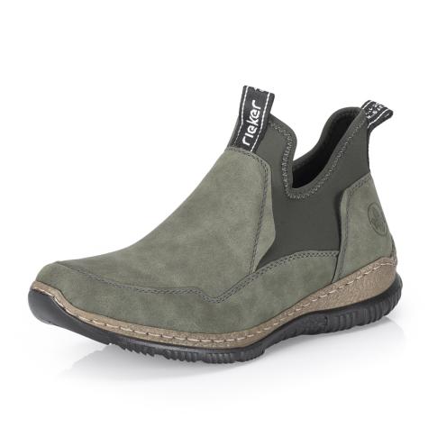 Dámska členková obuv RIEKER N3275-55 zelená W6