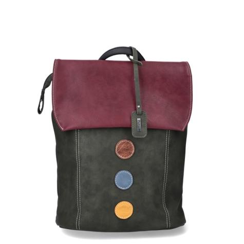 Dámský batoh RIEKER H1357-54 zelená W5