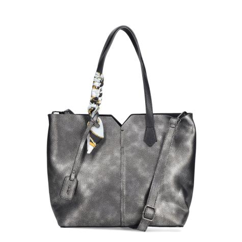 Dámska kabelka RIEKER H1006-42 strieborná W5