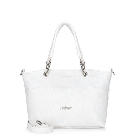 Dámská kabelka RIEKER C2518-202/2-202/1 bílá S5