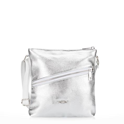 Dámská kabelka RIEKER C2441-206/80/1-206/H12 stříbrná S5