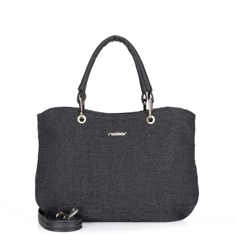 Dámska kabelka RIEKER C2434-144/7-029 čierna W5