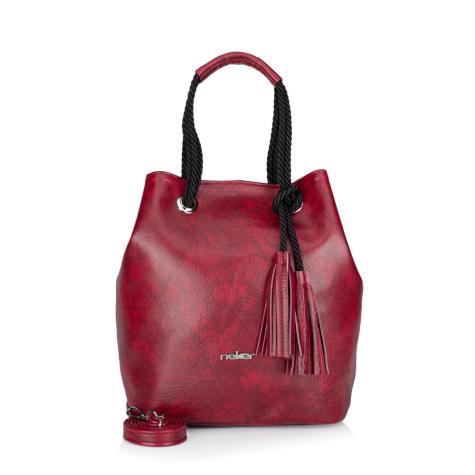 Dámska kabelka RIEKER C0200-199/40 červená W5
