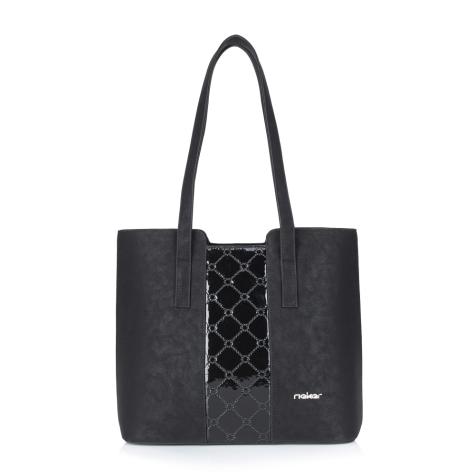 Dámska kabelka RIEKER C2549-154-166 čierna W5