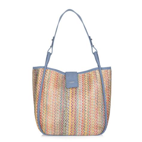 Dámska kabelka RIEKER H1307-90 modrá S6