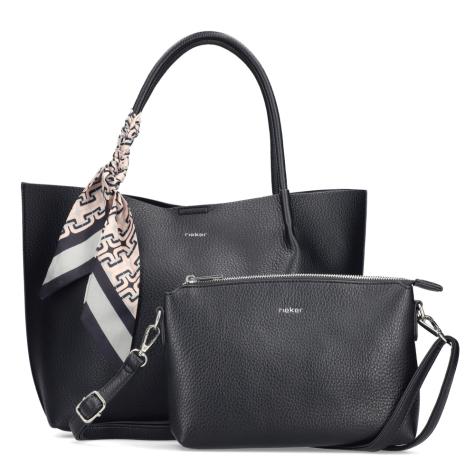 Dámská kabelka RIEKER H1399-00 černá S6