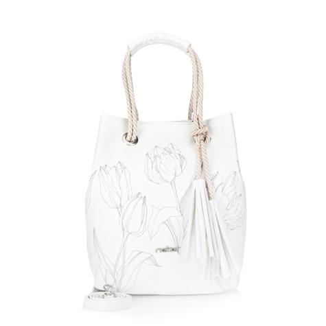 Dámská kabelka RIEKER C0200-110-TUL bílá W5