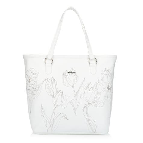 Dámská kabelka RIEKER C0009-110-TUL bílá W5