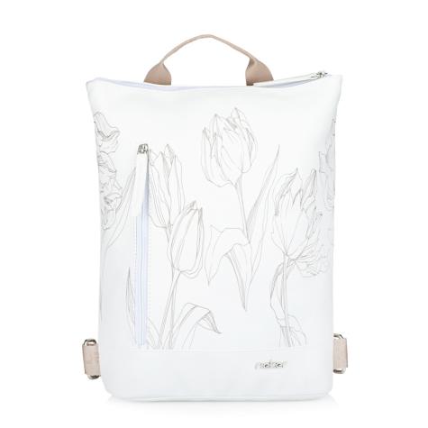 Dámský batoh RIEKER C2534-110-TUL bílá W5