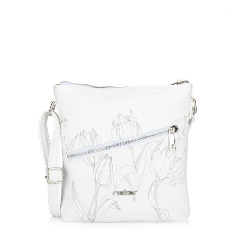 Dámska kabelka RIEKER C2441-110-TUL biela S6