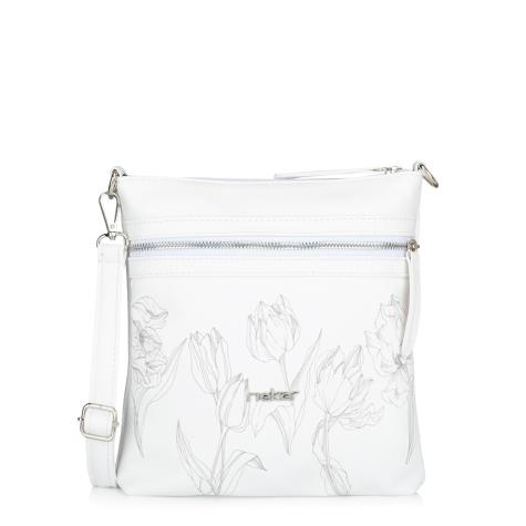 Dámska kabelka RIEKER C2533-110-TUL biela S6