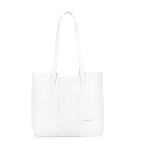 Dámska kabelka RIEKER C2549-110-H3 biela S6