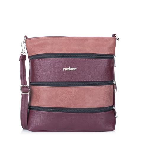 Dámská kabelka RIEKER C2252-206/H35-206/218 červená W6