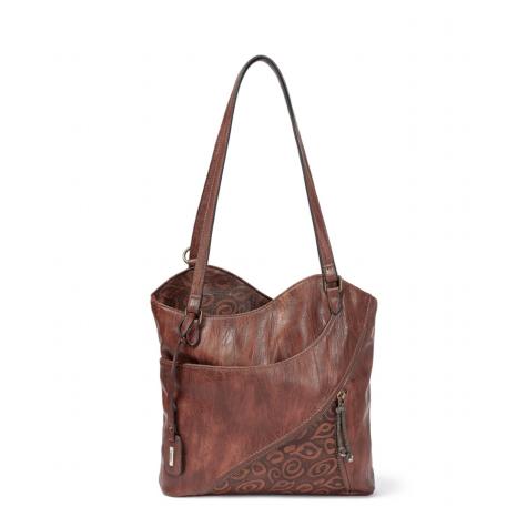Dámska kabelka RIEKER H1025-22 hnedá W5