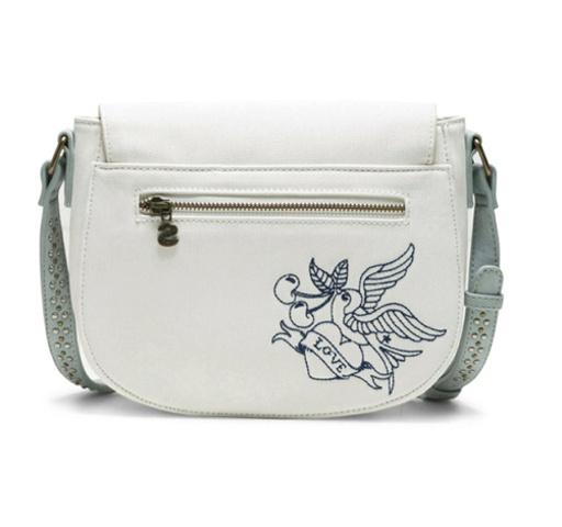 detail Dámská kabelka DESIGUAL 18SAXPFW/ 1000 BLANCO DESIGUAL