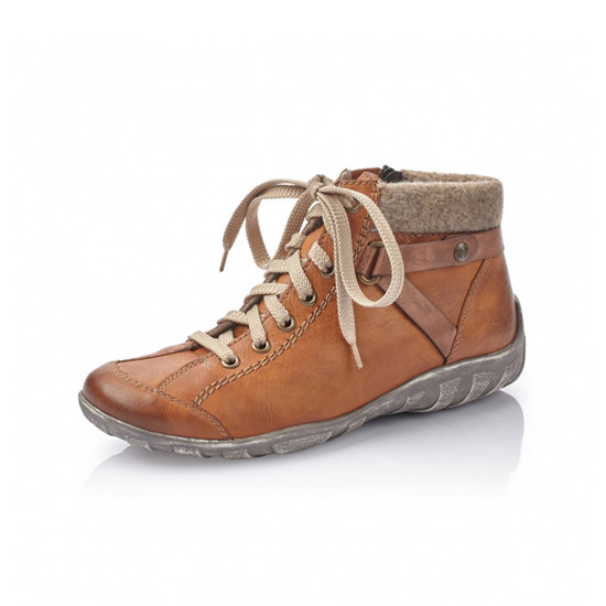 detail Dámská obuv RIEKER RIE-1036347-W9 hnědá