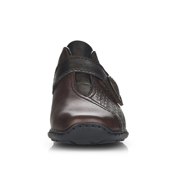 detail Dámské polobotky RIEKER RIE-10101505-W1 hnědá