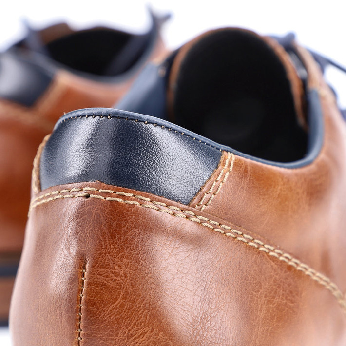 detail Pánské polobotky RIEKER RIE-10101607-W1 hnědá