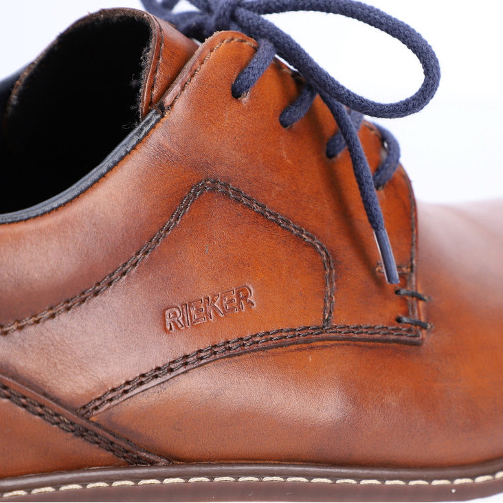 detail Pánské polobotky RIEKER 14402-24 hnědá W4