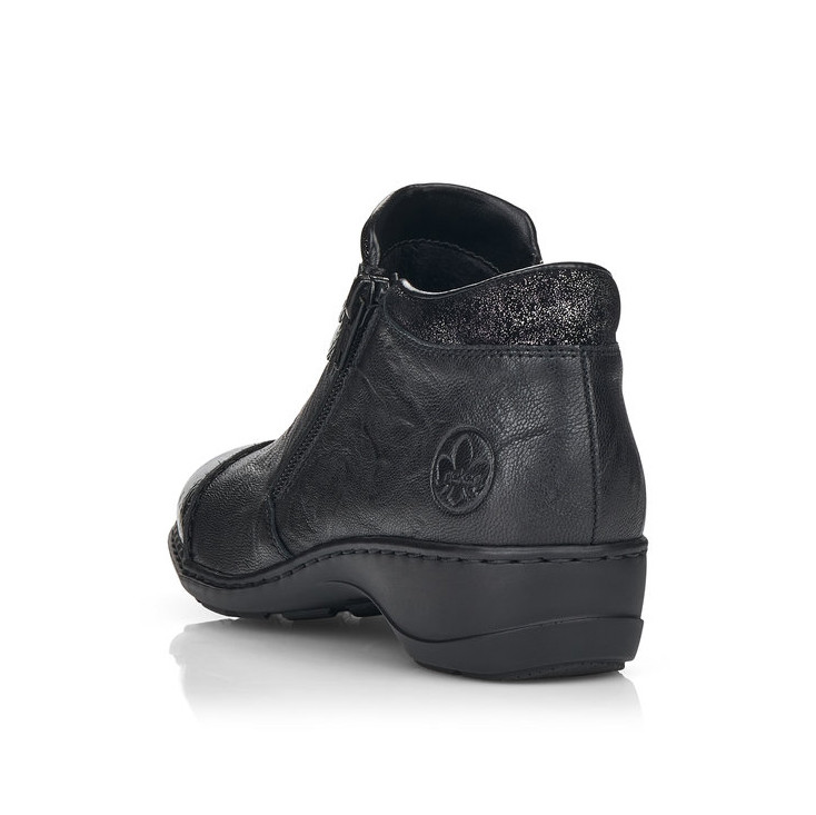 detail Dámská obuv RIEKER RIE-10301808-W1 černá