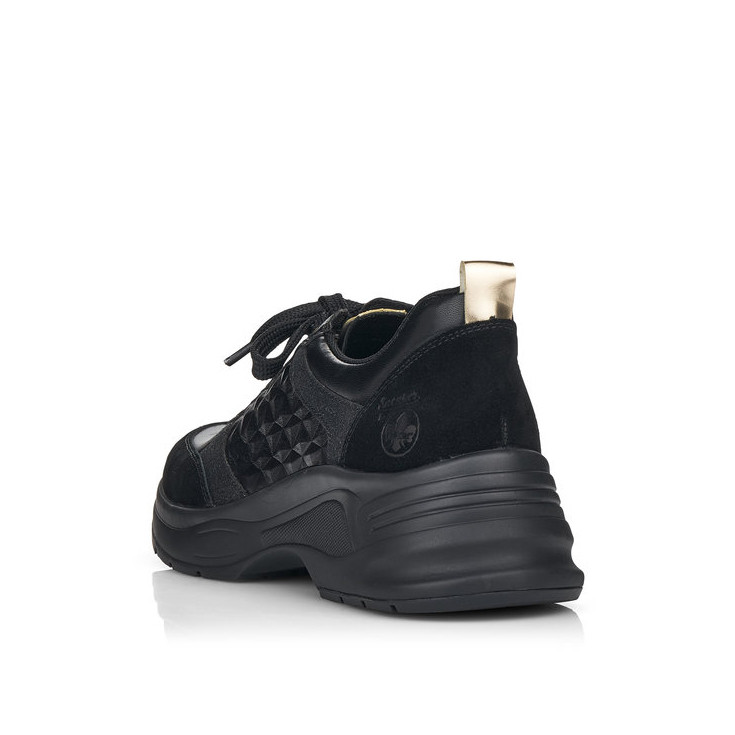 detail Dámské tenisky RIEKER RIE-10101512-W1 černá