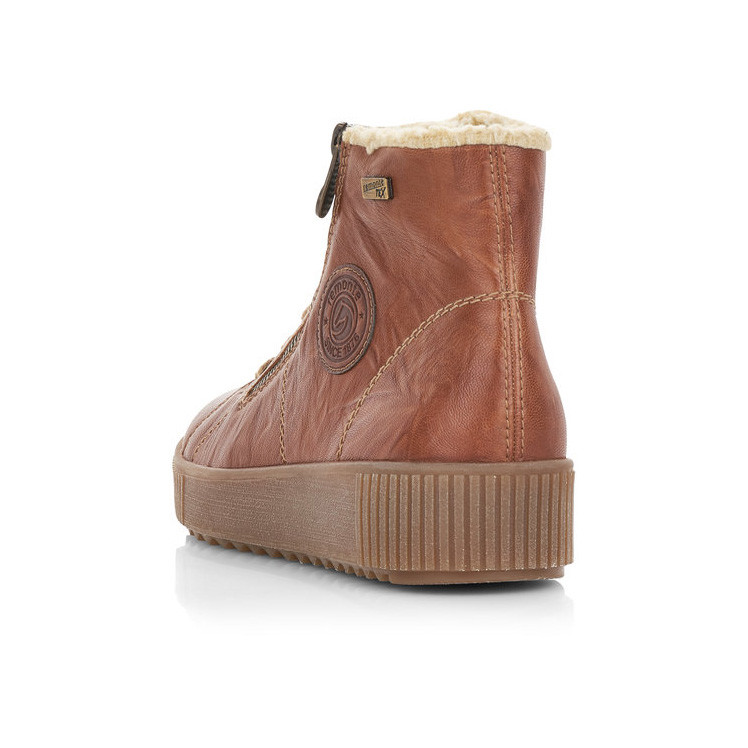 detail Dámska členková obuv REMONTE R7980-22 hnedá W2