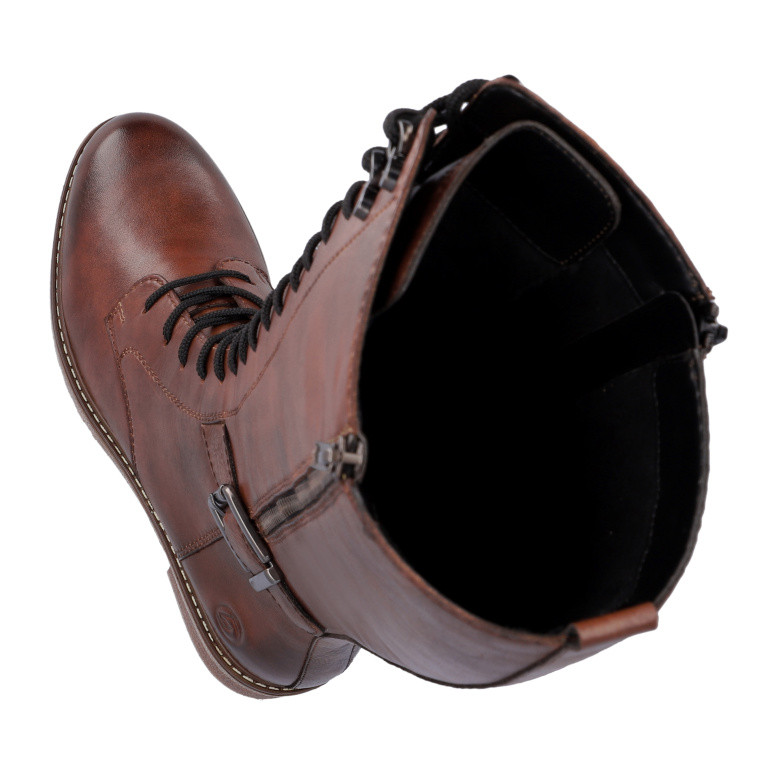 detail Dámské kozačky REMONTE D1A74-22 hnědá W3