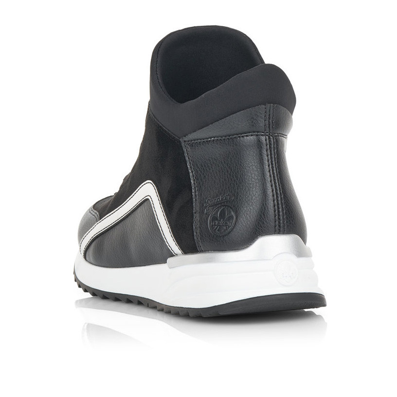 detail Dámská kotníková obuv RIEKER X8083-00 černá W4