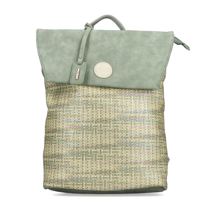 detail Dámský batoh RIEKER H1386-52 zelená S4