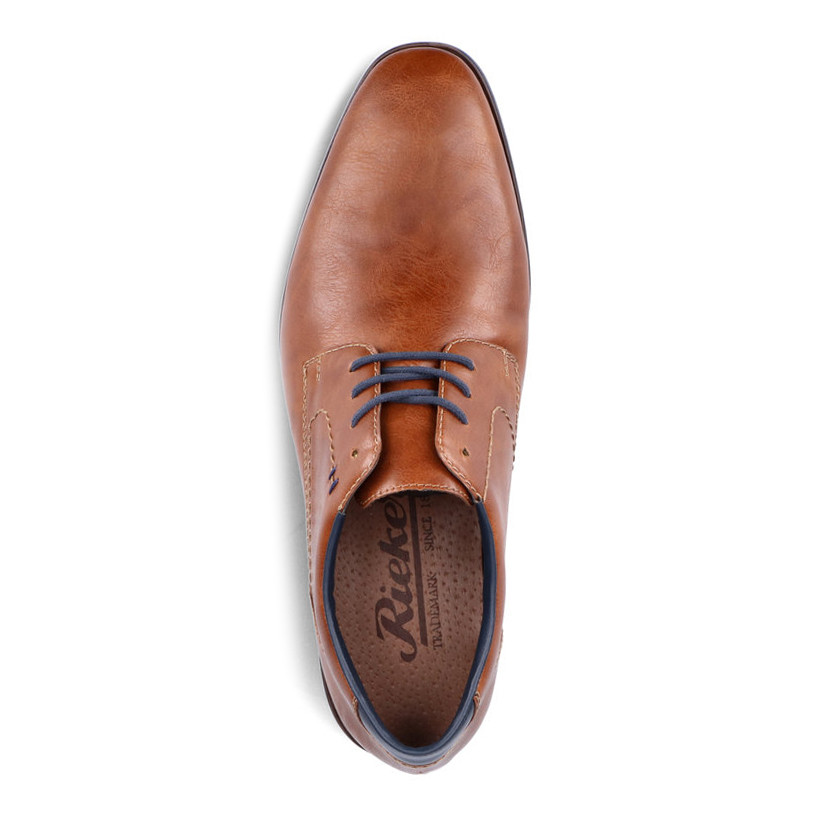 detail Pánské polobotky RIEKER RIE-10101607-W1 hnědá