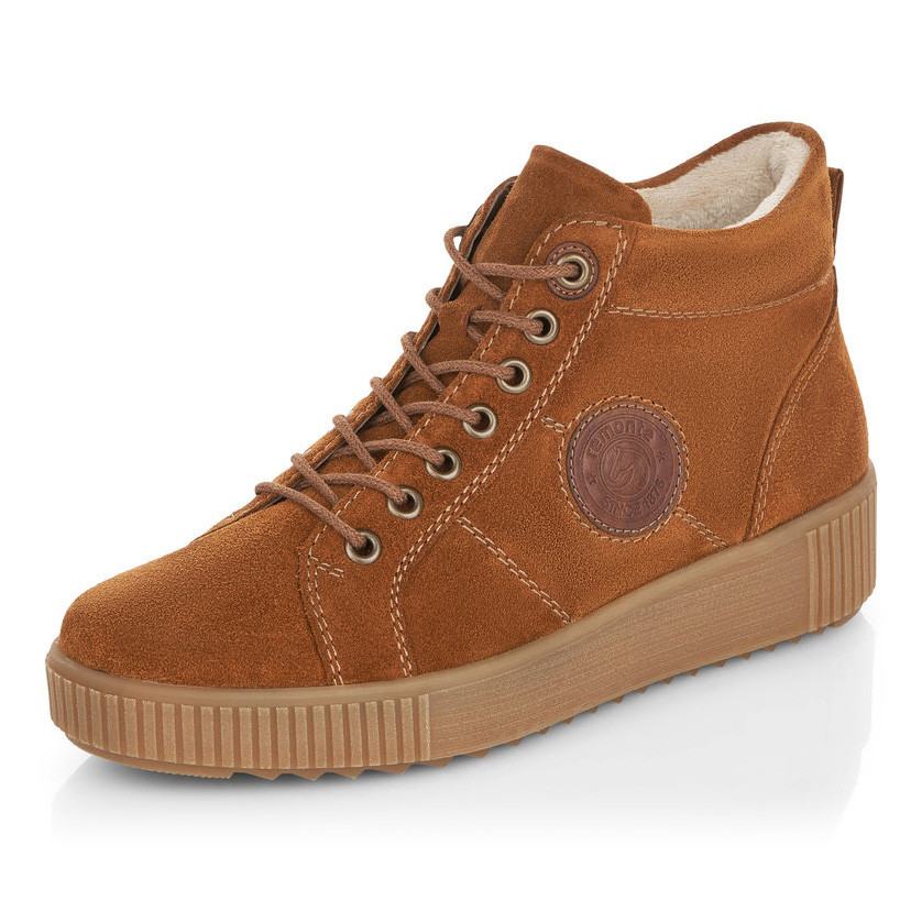 detail Dámská kotníková obuv REMONTE R7992-22 hnědá W0