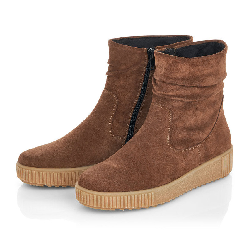 detail Dámská kotníková obuv REMONTE R7993-24 hnědá W0