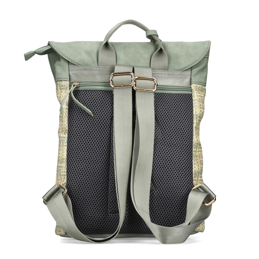 detail Dámský batoh RIEKER H1386-52 zelená S4