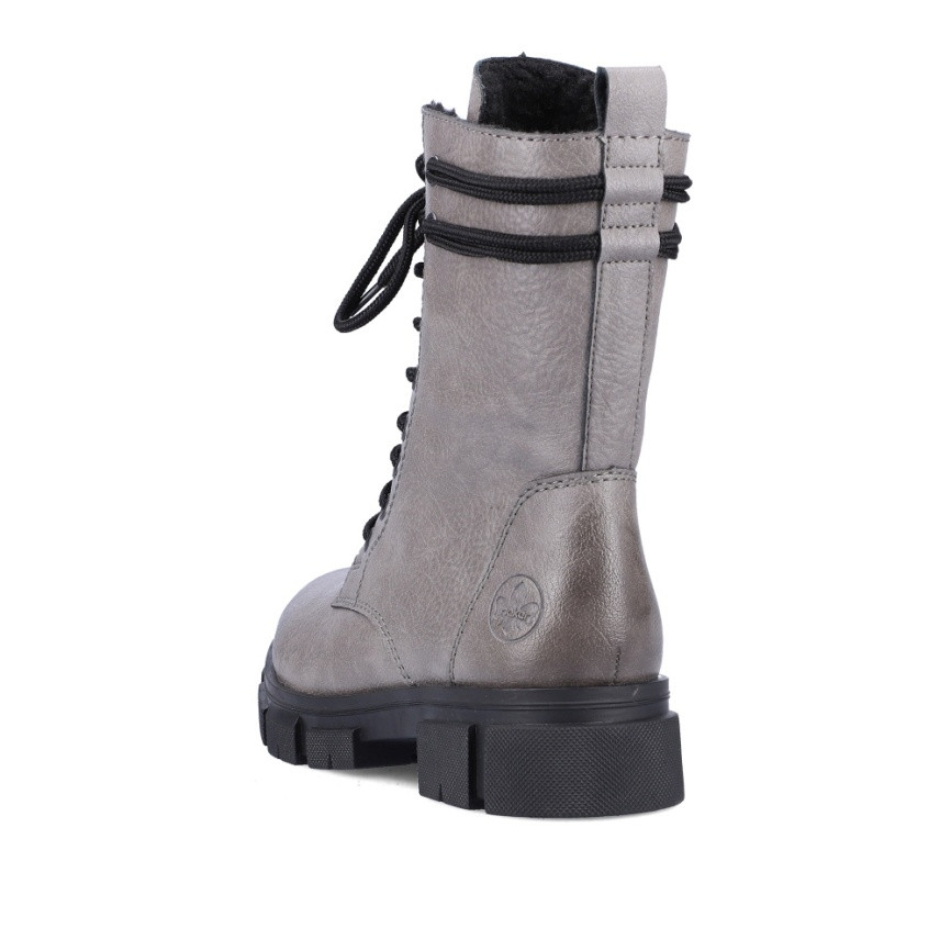 detail Dámská kotníková obuv RIEKER Y7117-40 šedá W4