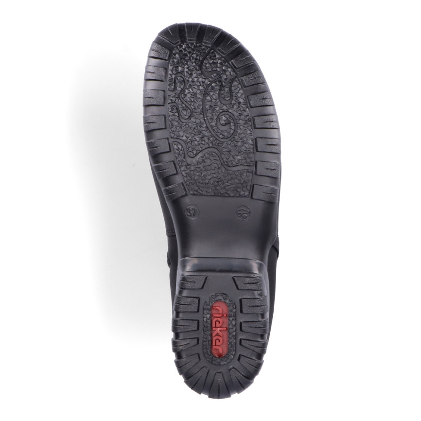 detail Dámská kotníková obuv RIEKER Z4661-00 černá W2