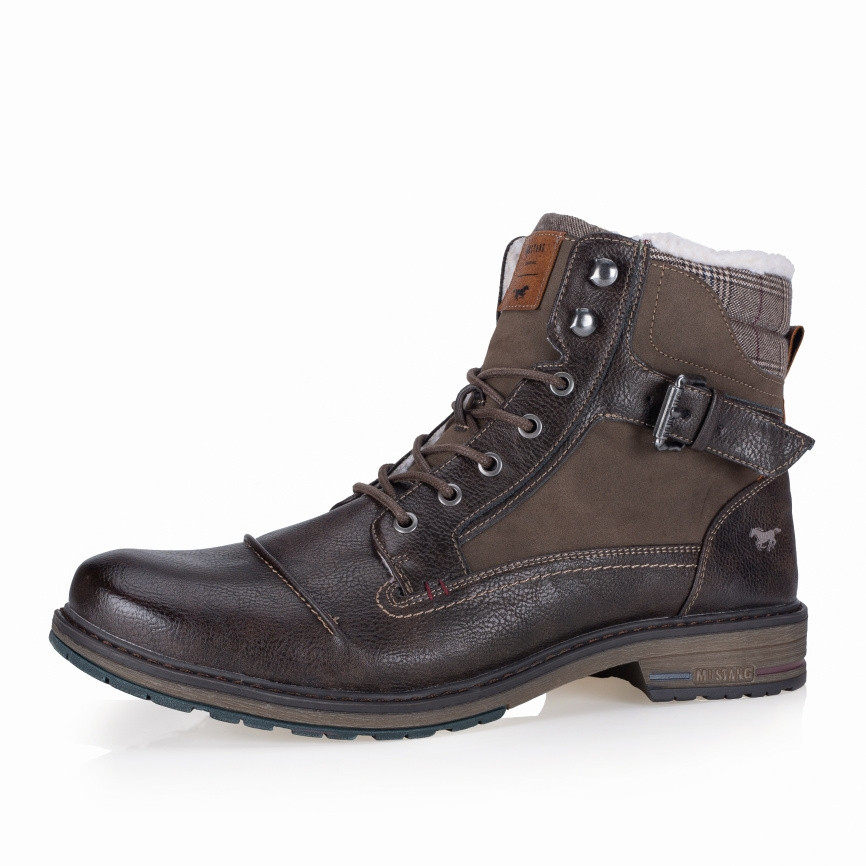 detail Pánská obuv MUSTANG MUS-10303780-W3 hnědá