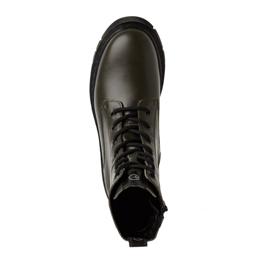 detail Dámská kotníková obuv TAMARIS 25269-41-722 zelená W4