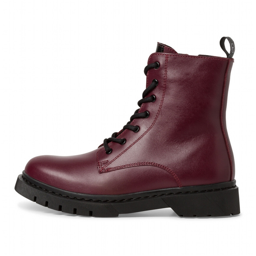 detail Dámská kotníková obuv TAMARIS 25269-41-500 červená W4