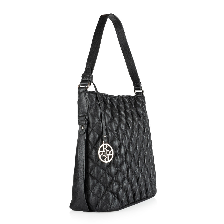 detail Dámská kabelka RIEKER H3137-QP20 černá W2