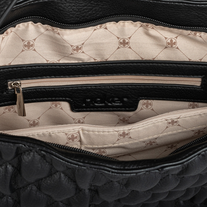 detail Dámská kabelka RIEKER H3137-QP20 černá W2