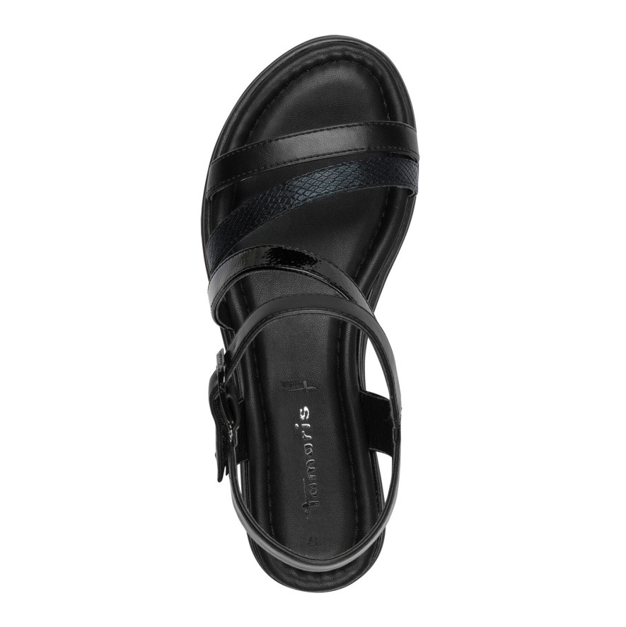 detail Dámské sandály TAMARIS 28713-46-001 černá S6