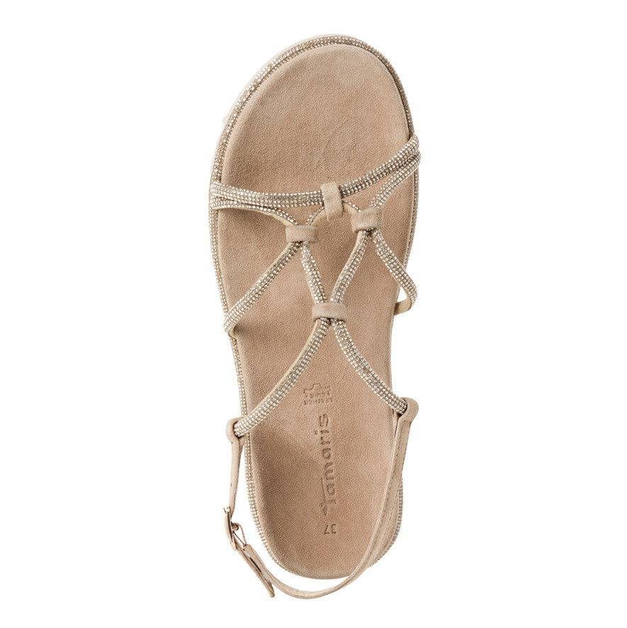 detail Dámské sandály TAMARIS 28721-46-930 béžová S6