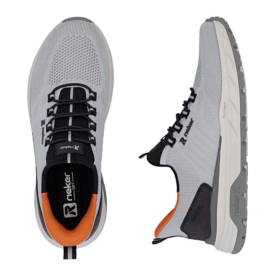 detail Pánské tenisky RIEKER 06153-42 šedá S6