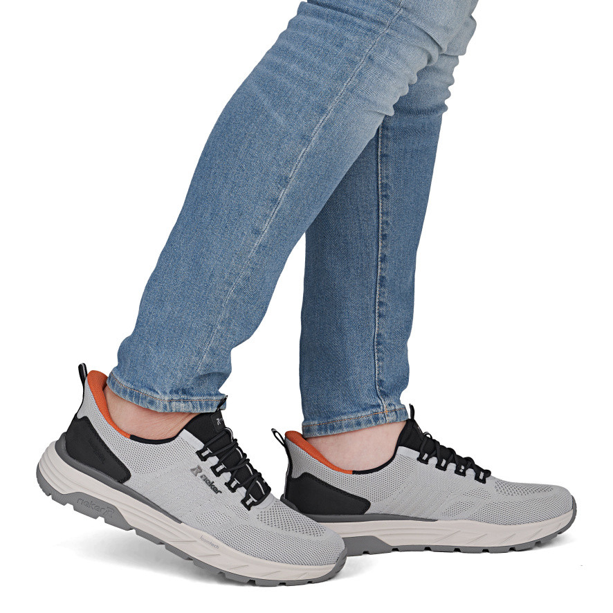 detail Pánské tenisky RIEKER 06153-42 šedá S6