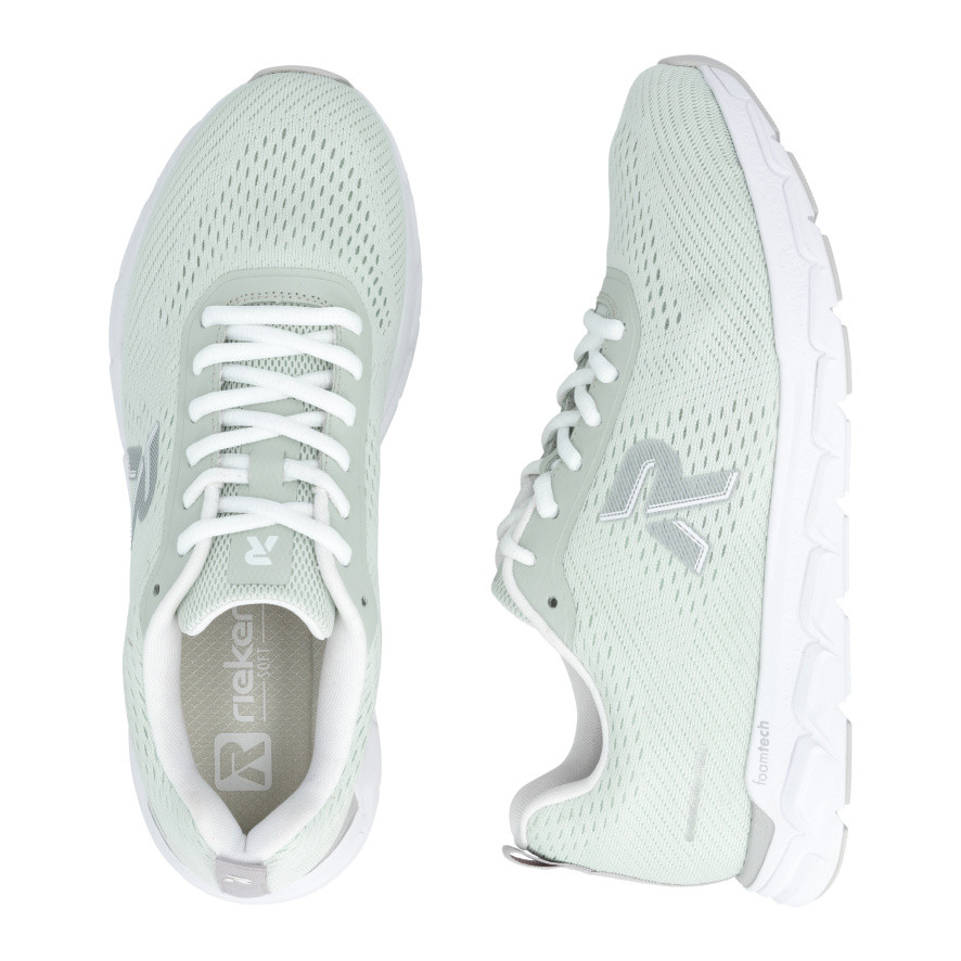 detail Dámské tenisky RIEKER M9006-52 zelená S6