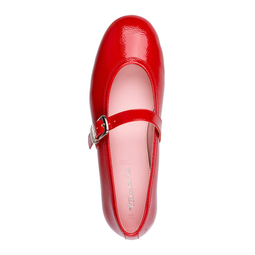 detail Dámské baleríny TAMARIS 22115-46-500 červená S6